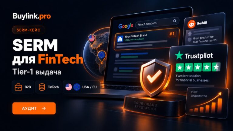 B2B-кейс по SERM: Захват брендовой выдачи. Как $1500 защитили сделки FinTech-компании и закрепили Reddit-треды в ТОПы