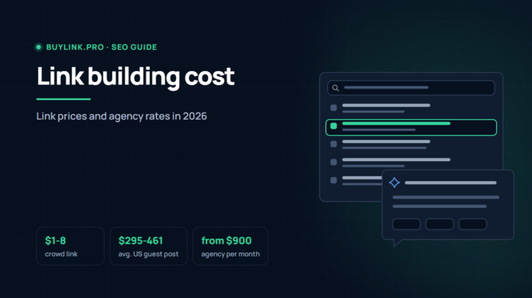 How Much Does Link Building Cost in 2026: Link Prices and Agency Rates