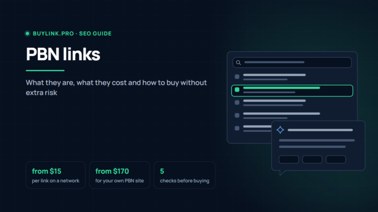 PBN Links: What They Are, How Much They Cost and How to Buy Them Safely